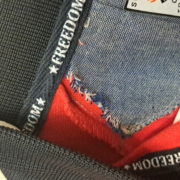 Vintage Rock Point In God We Trust Freedom Flag mens polo size: large - Picture 3 of 10